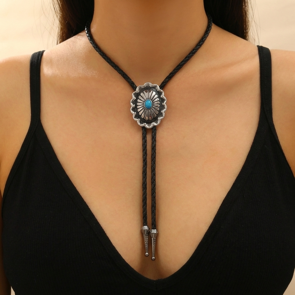 Turquoise Jem Bolo Tie