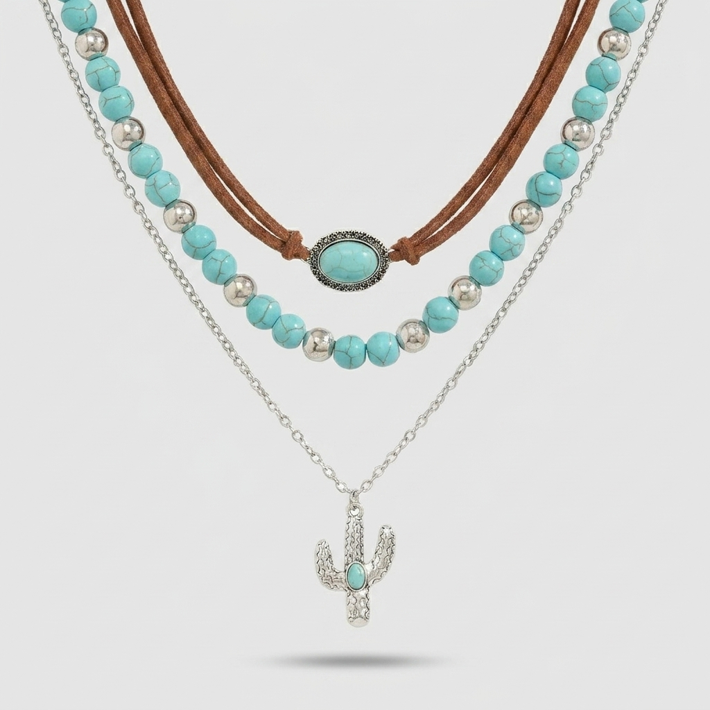 Cactus & Stone Layer Set