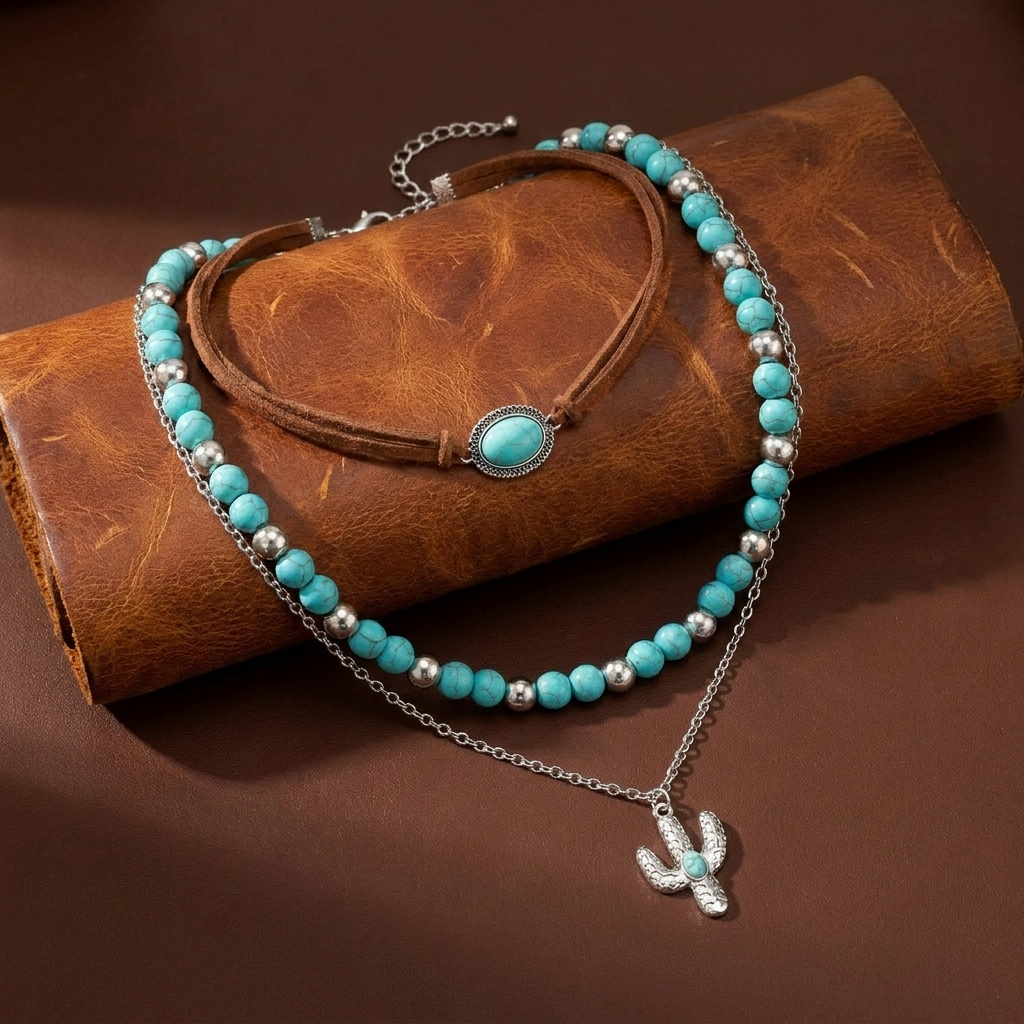 Cactus & Stone Layer Set