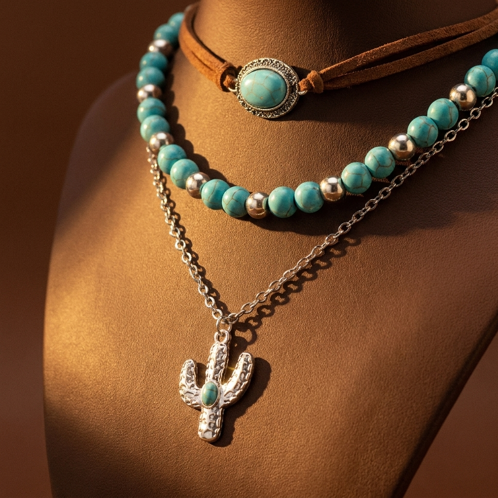Cactus & Stone Layer Set