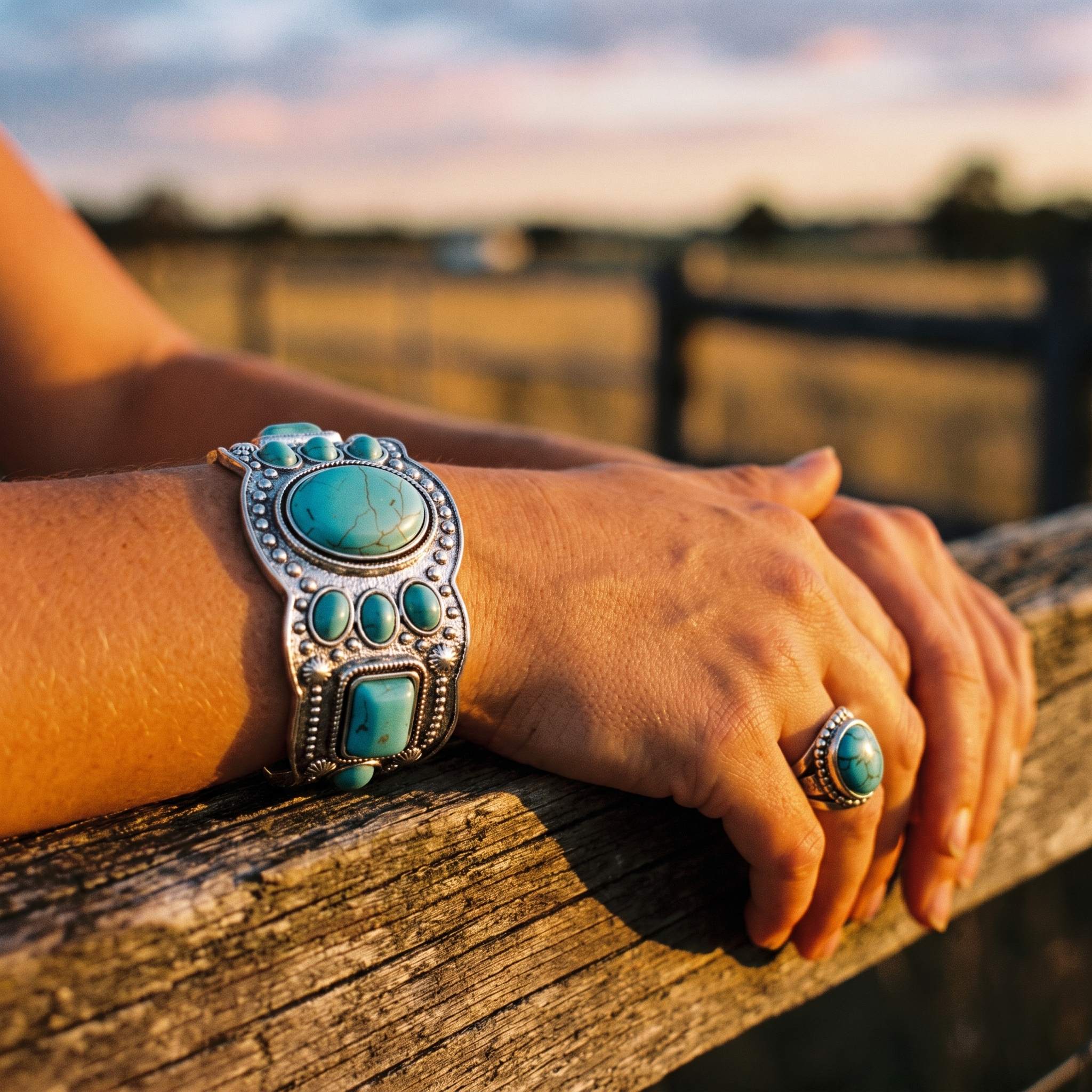 Frontier Stone Cuff