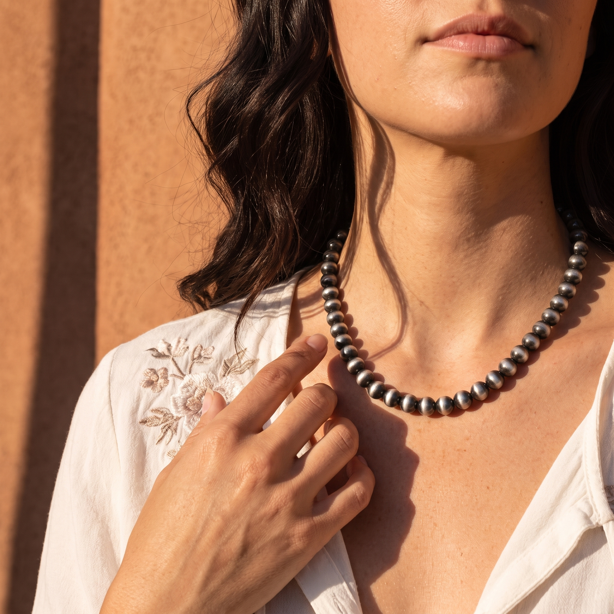 Navajo Pearl Necklace