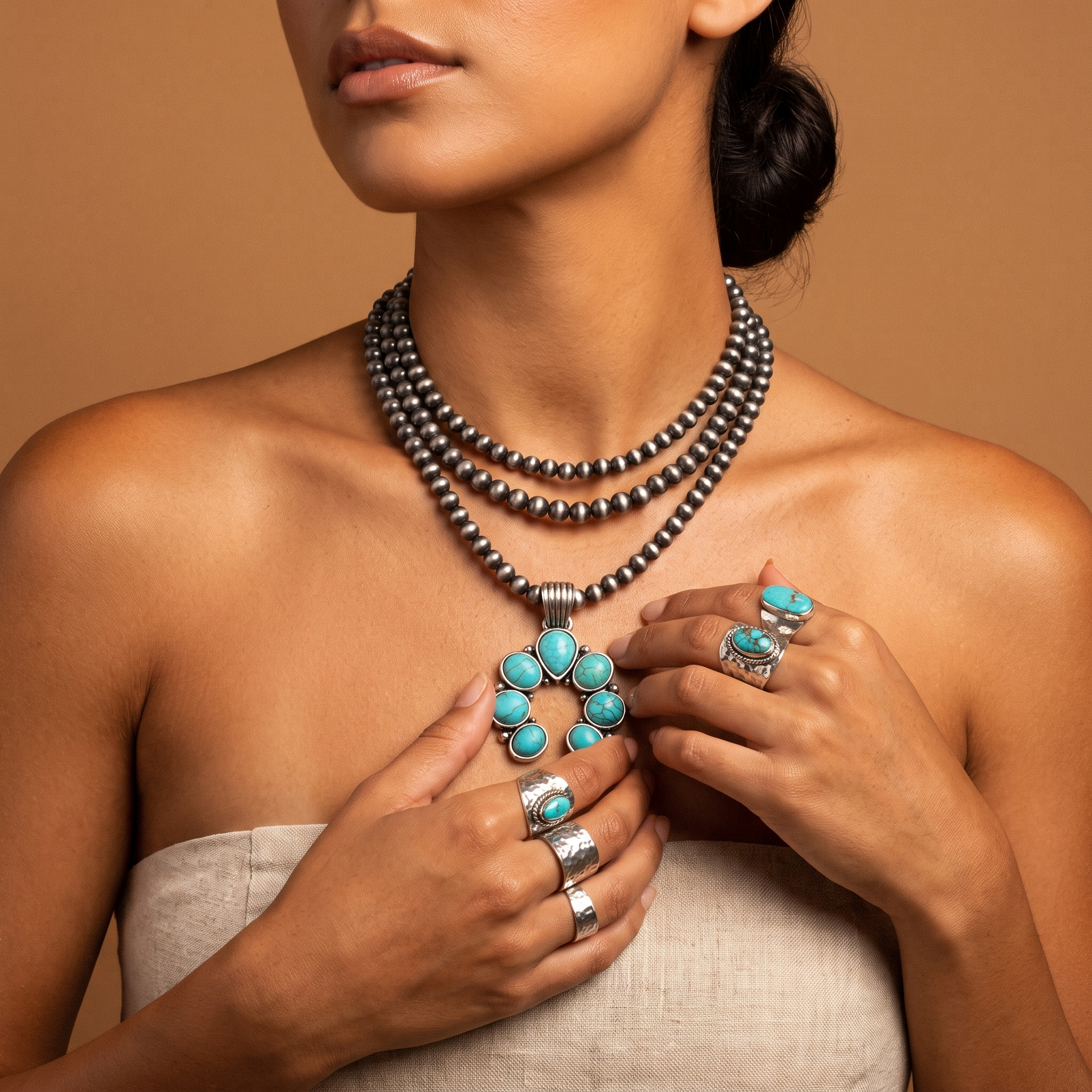 Squash Blossom Necklace
