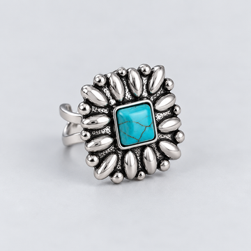 Silver Blossom Ring