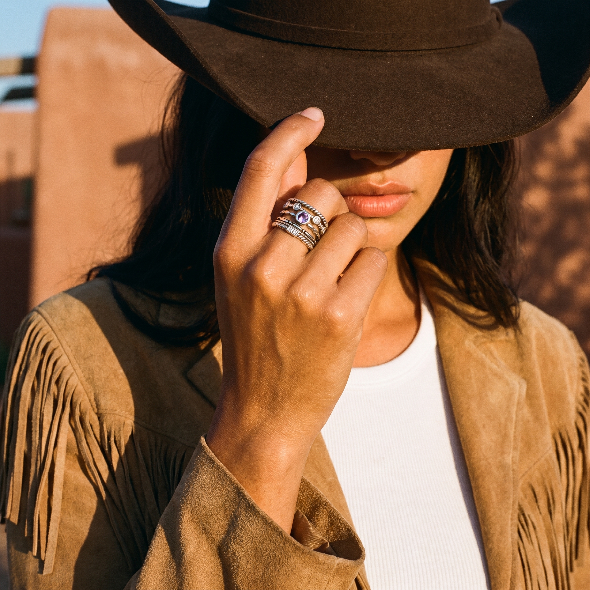 Violet Dusk Ring