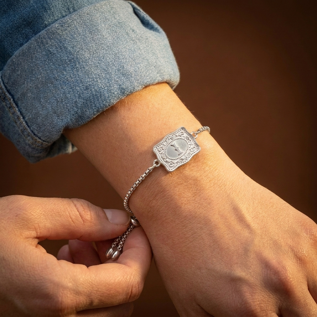 Buckle Up Bracelet Silver