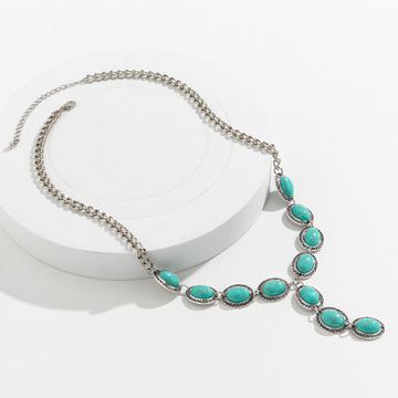 Turquoise Fall Necklace