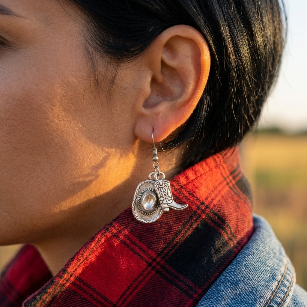 Born Country Earrings