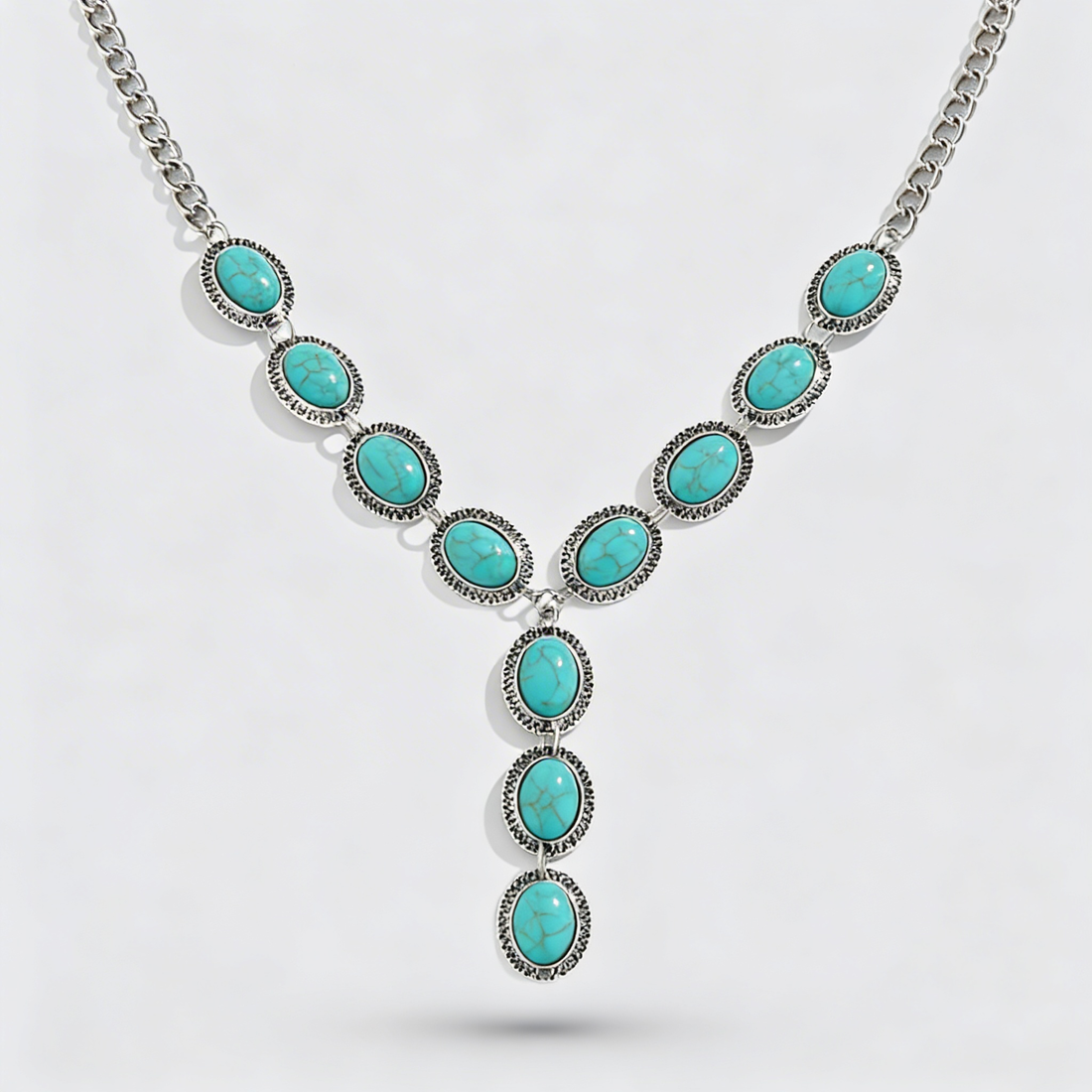 Turquoise Fall Necklace