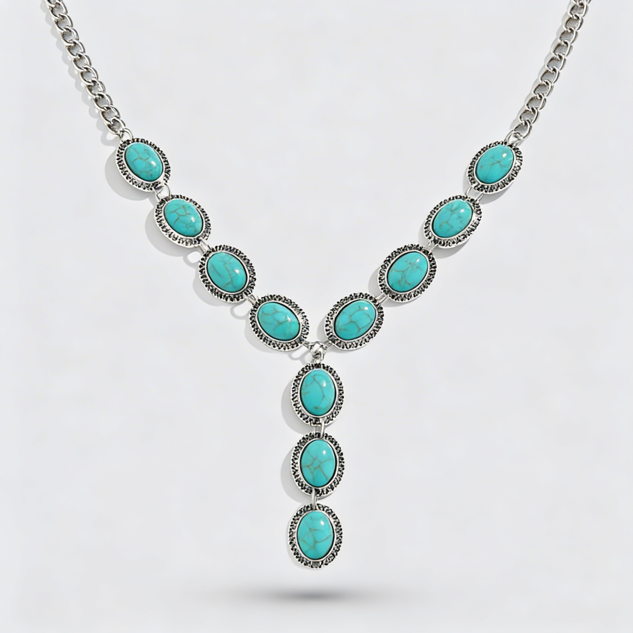 Turquoise Fall Necklace