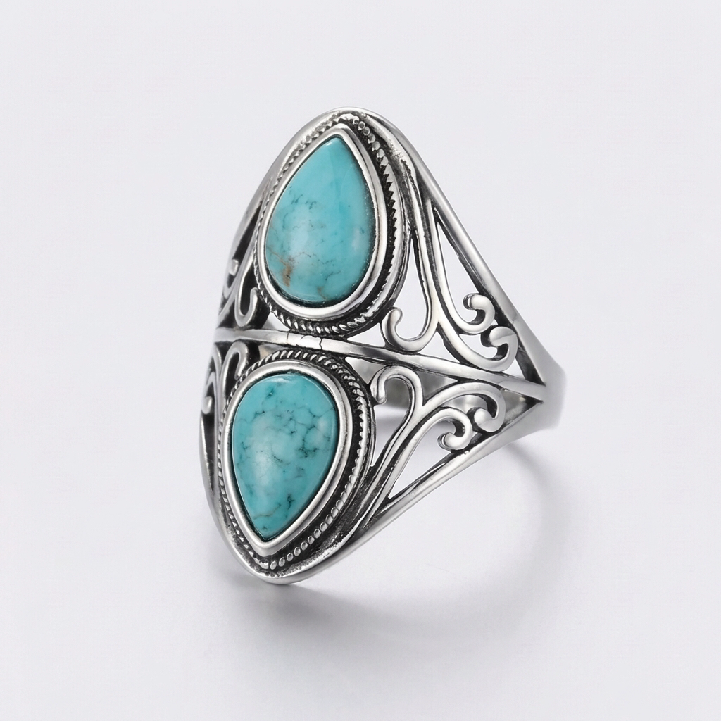 Twin Stone Ring