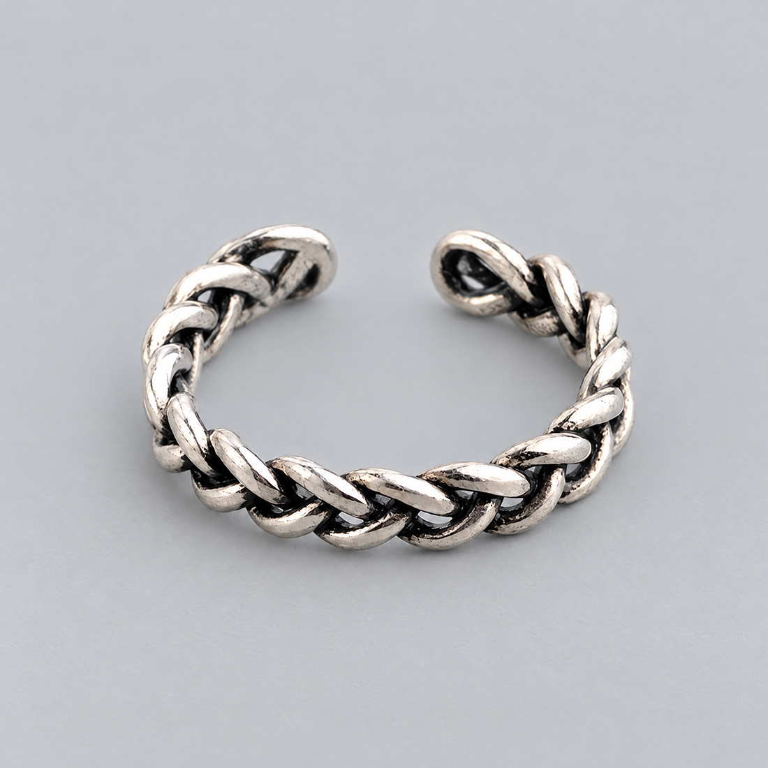 Braided Trail Ring studio shot