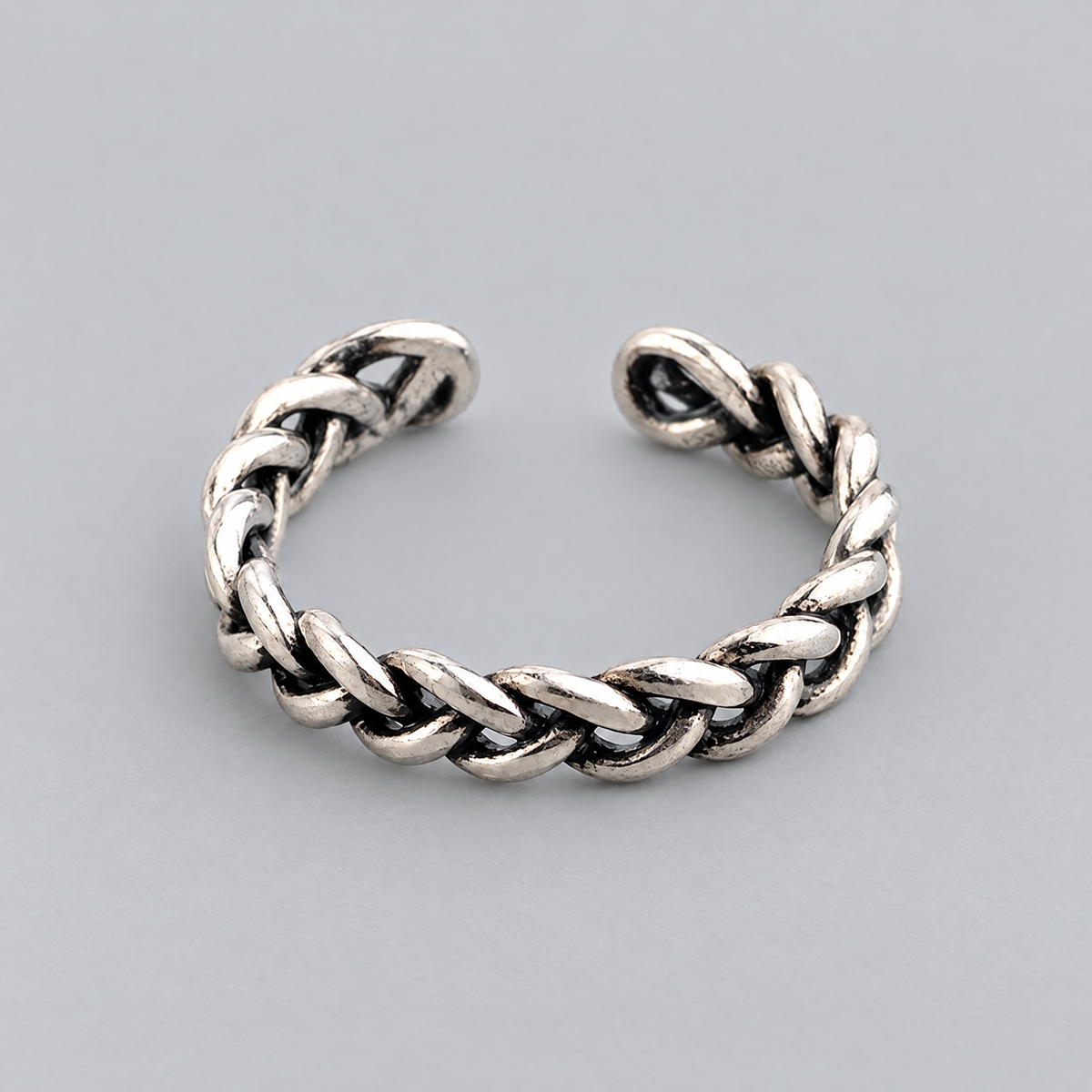 Braided Trail Ring studio shot