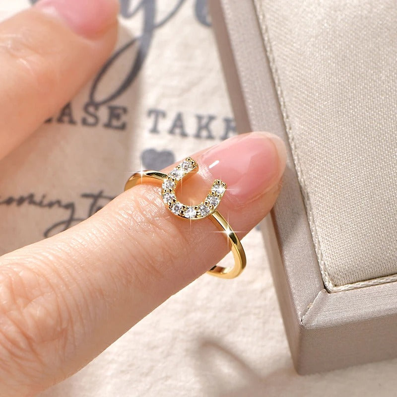 Crystal Luck Ring