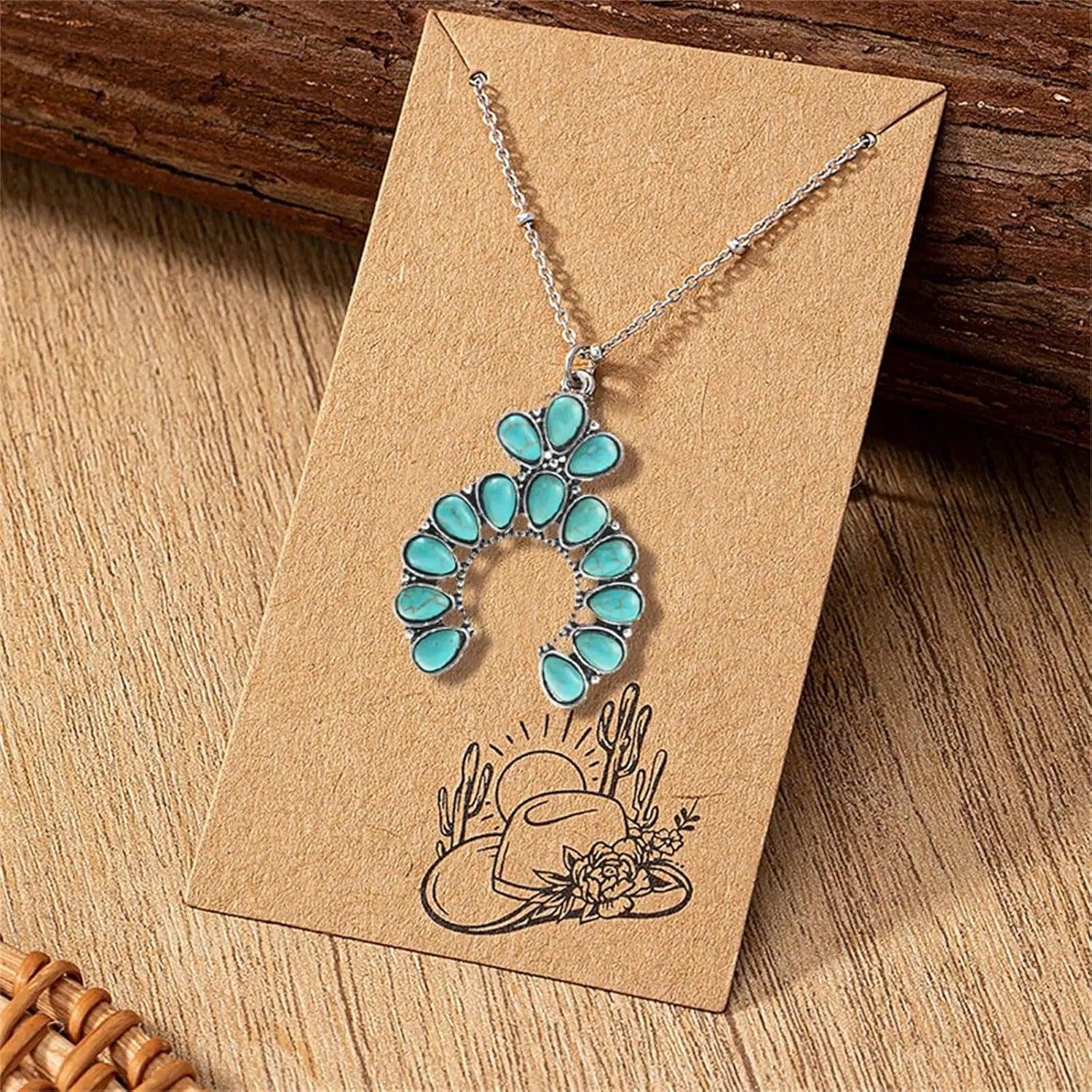 Turquoise Blossom Necklace