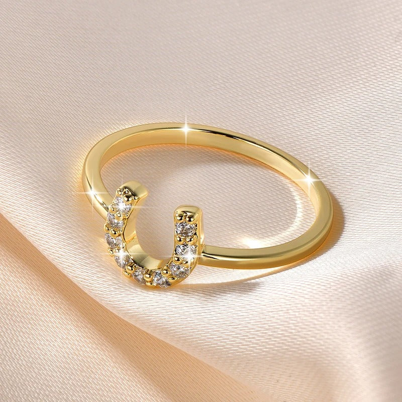 Crystal Luck Ring
