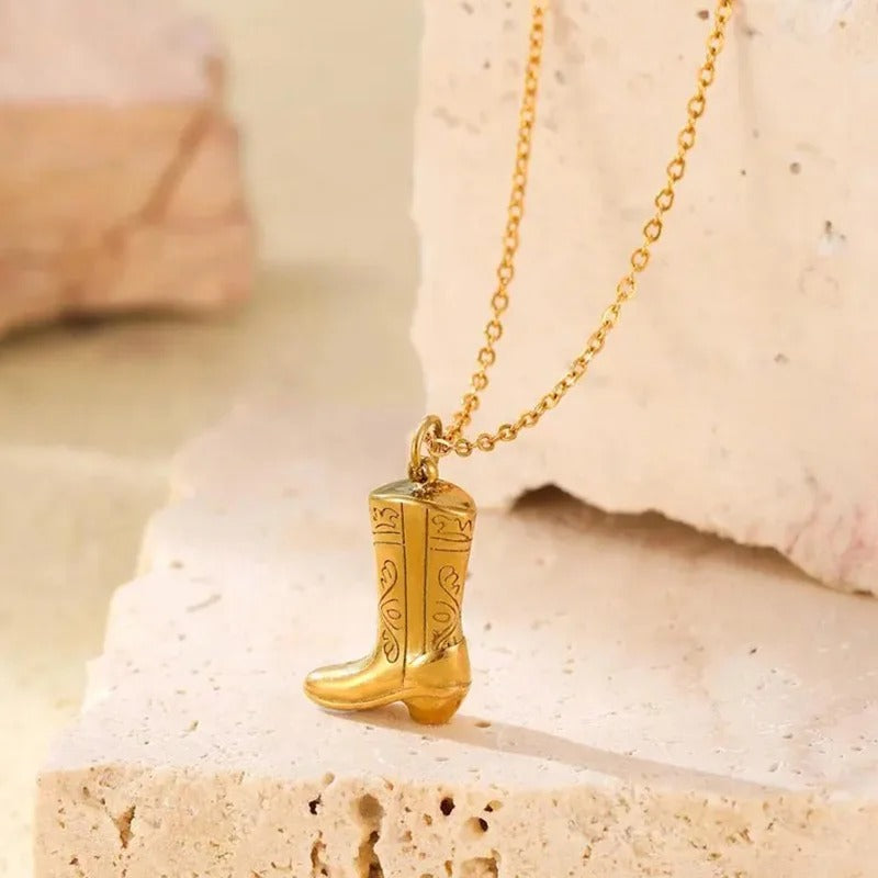Vintage Boot Pendant