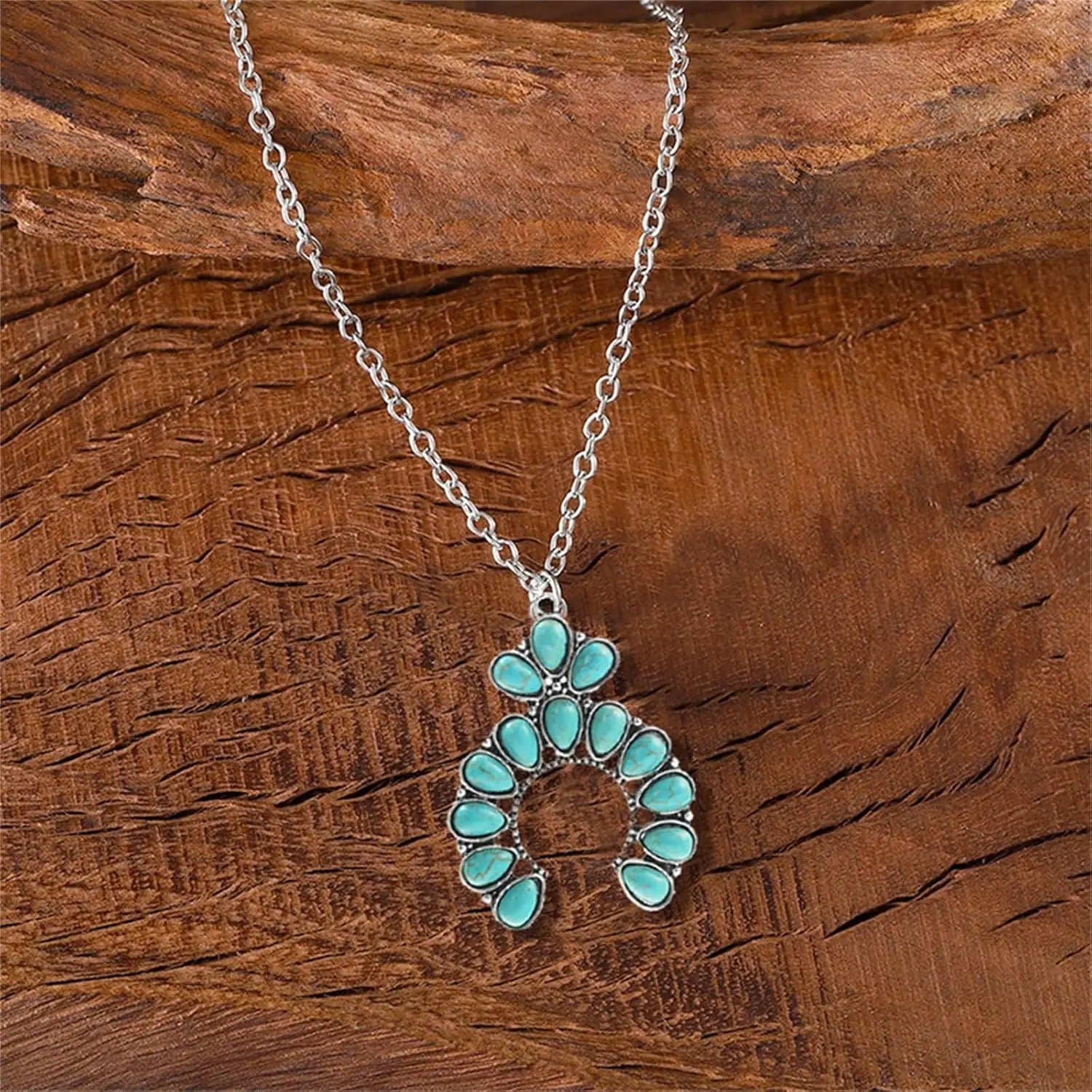 Turquoise Blossom Necklace