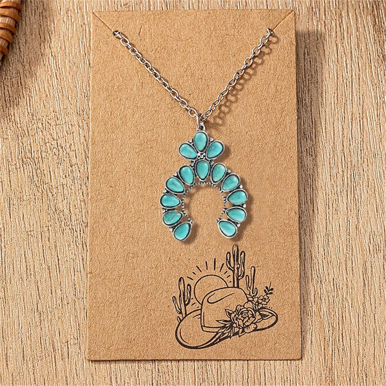Turquoise Blossom Necklace