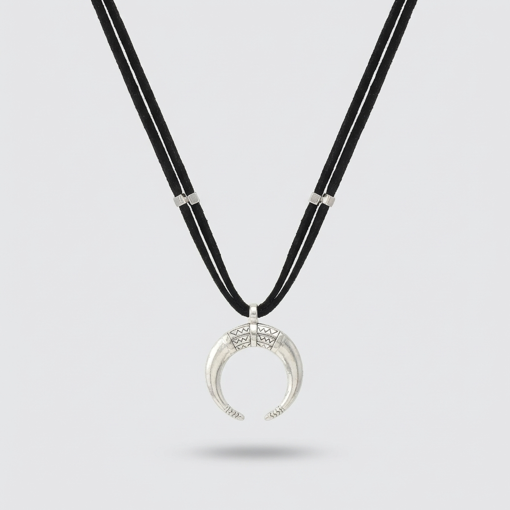 Wild Crescent Necklace