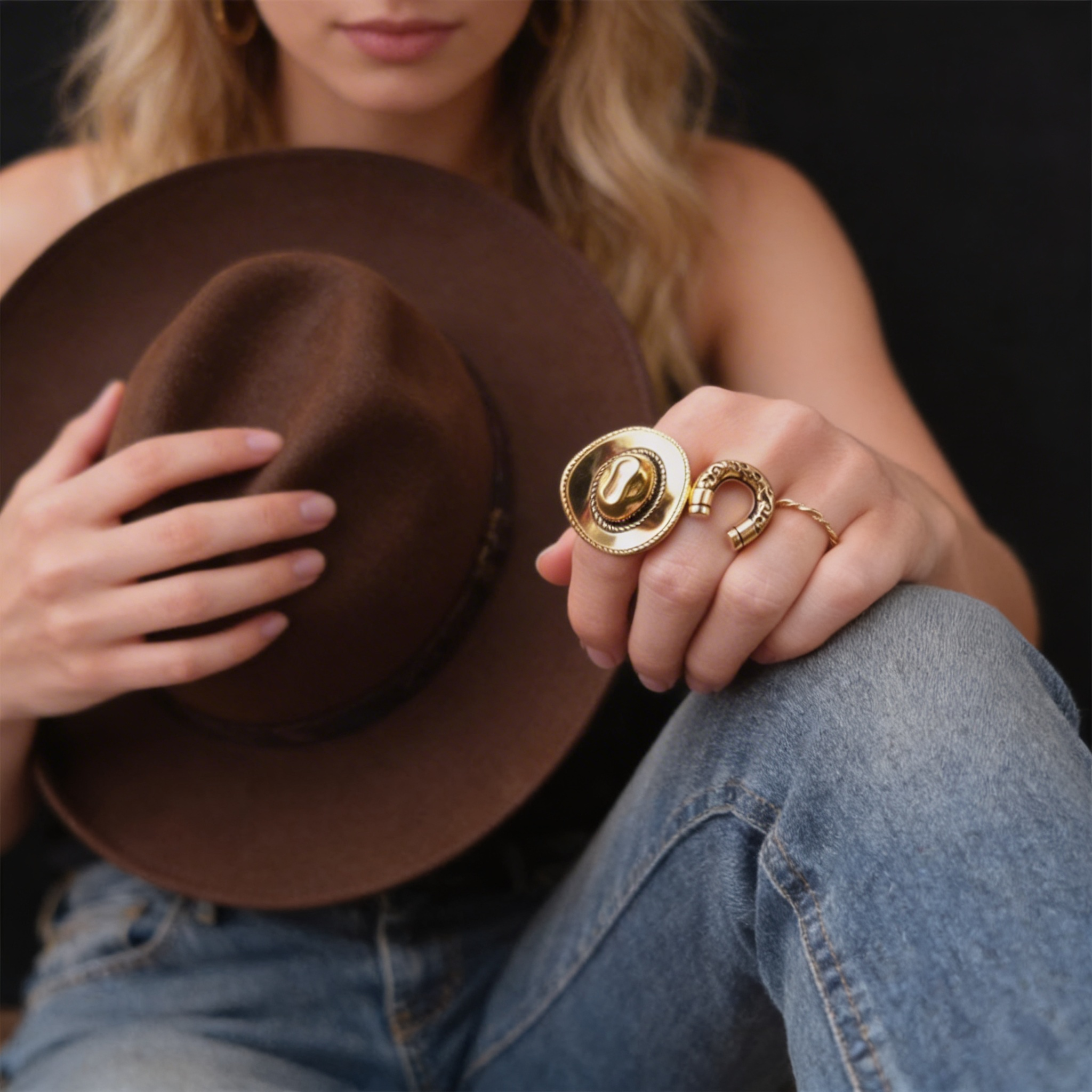 Howdy Hat Ring