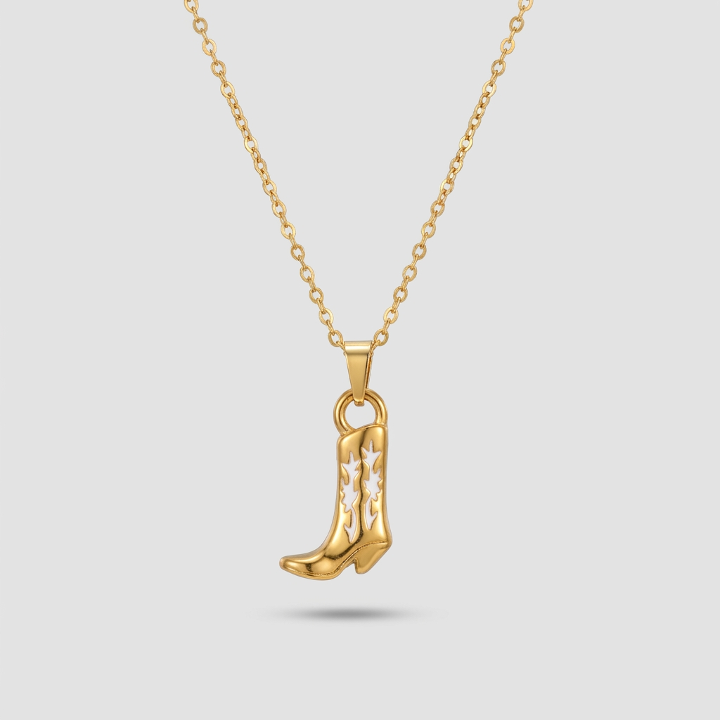 Rodeo Boot Necklace