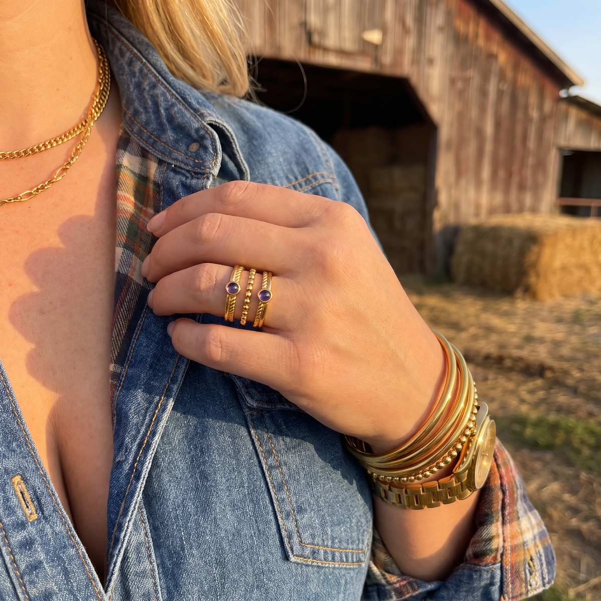Twilight Lasso Ring