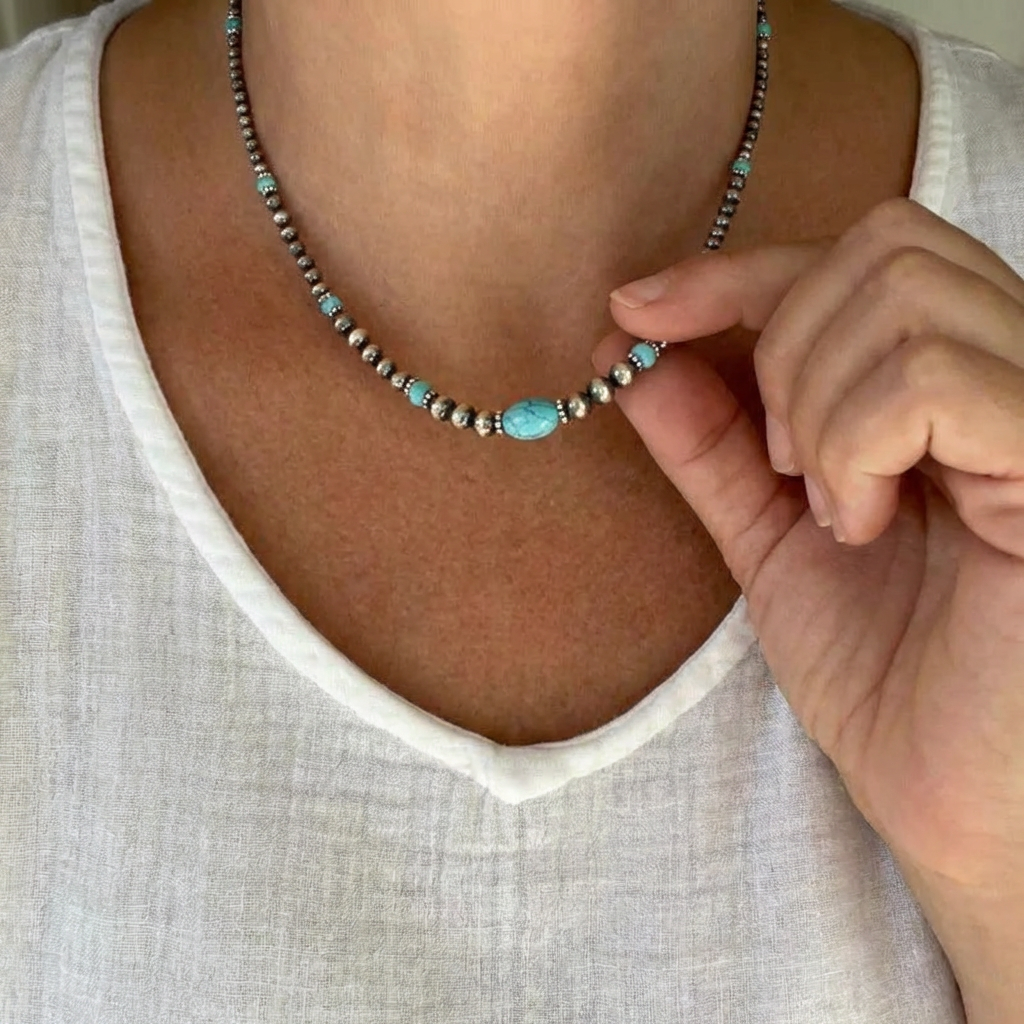 Silver Sky Necklace
