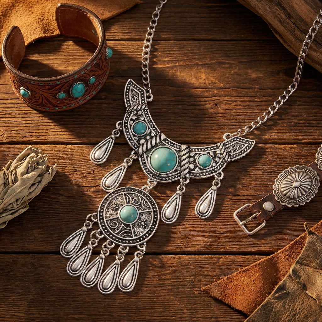 Silver Rain Necklace